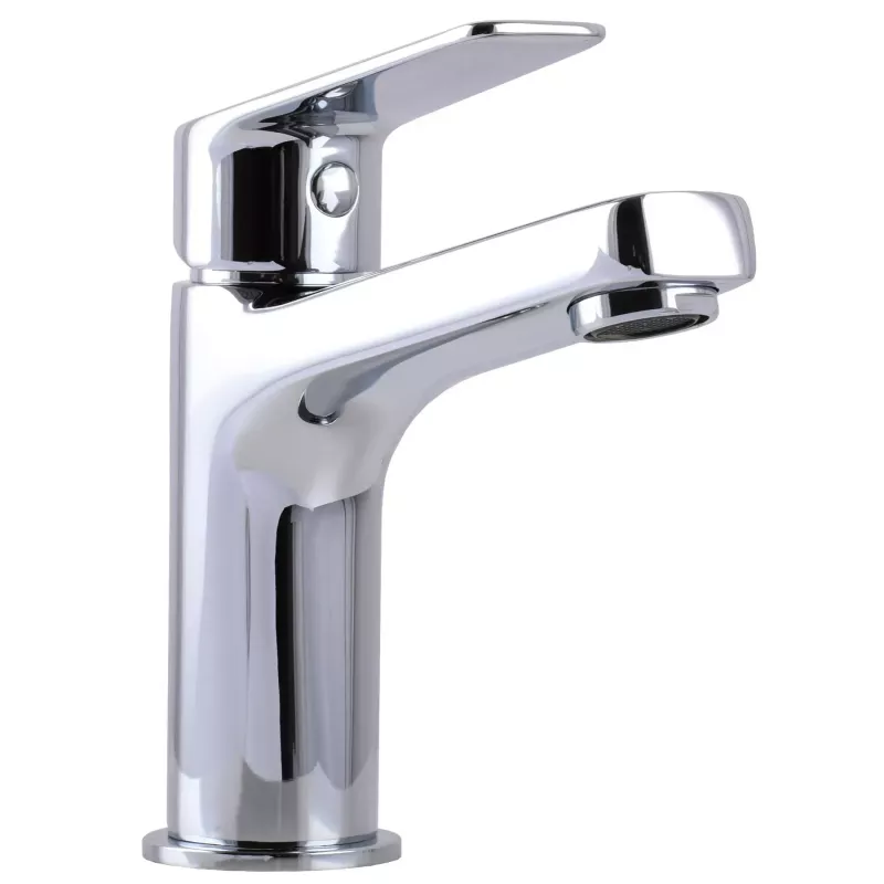 Змішувач для умивальника TOPAZ CAPRI TCA-15207-H44 картридж D25,H=140, шланги 45см