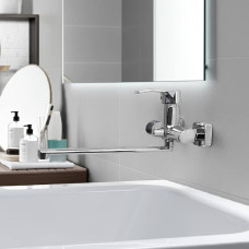 Змішувач для ванної Globus Lux QUEENSLAND GLQU-0208 EURO латунь L350мм(картридж Sedal)