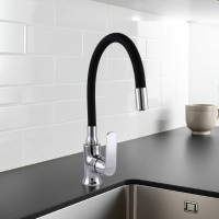 Змішувач для кухні Globus Lux Laguna GLA-0203SL-SB