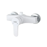 Смеситель для душа PLAMIX MARIO-003 SET WHITE (со шлангом, лейкой и кронштейном)