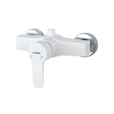 Змішувач для душу PLAMIX MARIO-003 SET WHITE (з шлангом, лійкою та кронштейном)