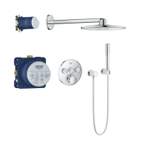 Душевая система скрытого монтажа с термостатом Grohe Grohtherm SmartControl