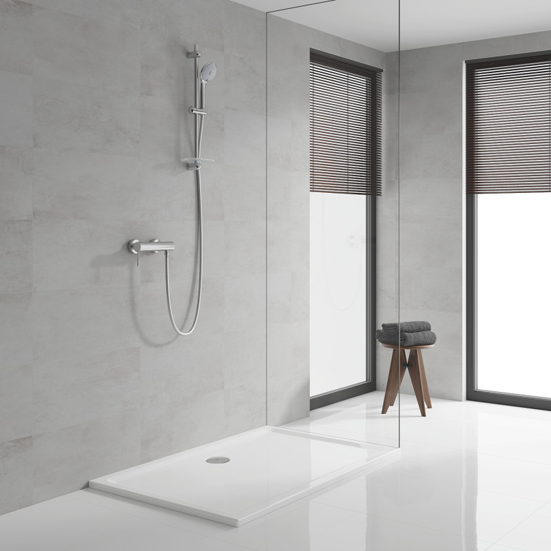 Душевой гарнитур со штангой, 1 режим струи Grohe Euphoria