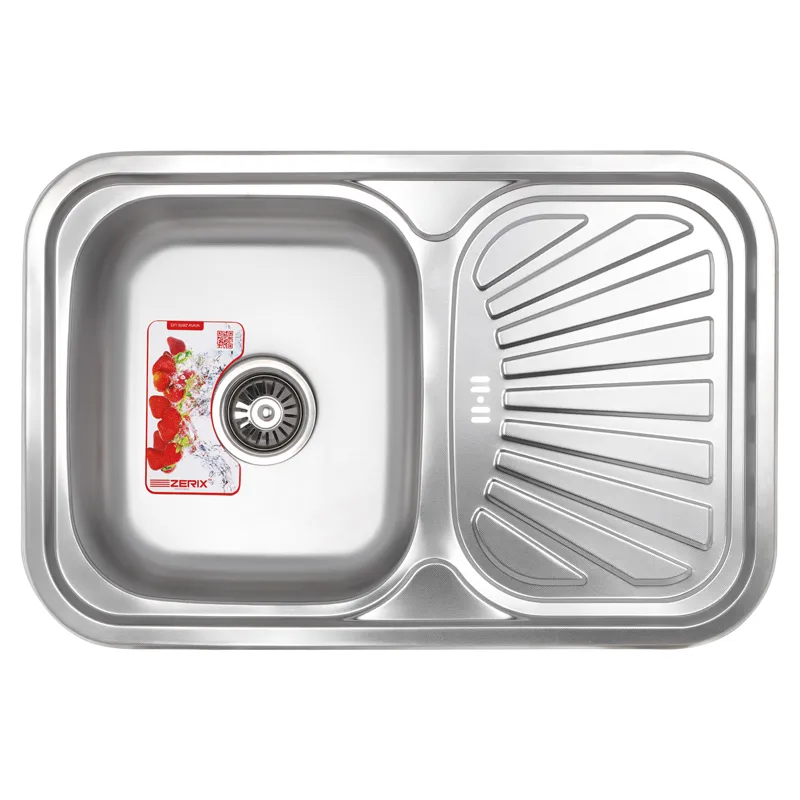 Мойка кухонная Zerix Z7549-08-180D (decor)