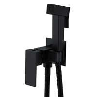 Смеситель для гигиенического душа Zerix KUB-333 Black из нерж.стали SUS304