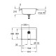 Композитная мойка для кухни Grohe K700U