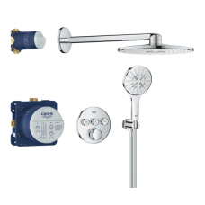 Душова система прихованого монтажу з термостатом Grohe Grohtherm SmartControl