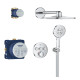 Душевая система скрытого монтажа с термостатом Grohe Grohtherm SmartControl