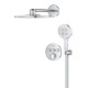 Душевая система скрытого монтажа с термостатом Grohe Grohtherm SmartControl