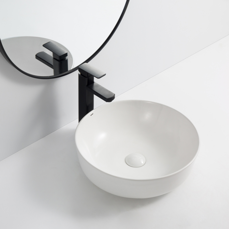 Раковина накладная Mixxus Premium ELLIPSE-0101 415х415х135mm