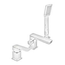 Смеситель для ванны Haiba Kubus 022 (3-hole)