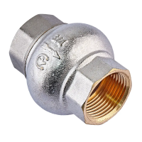 Обратный клапан Koer KR.173.N - 3/4" (никелированный)