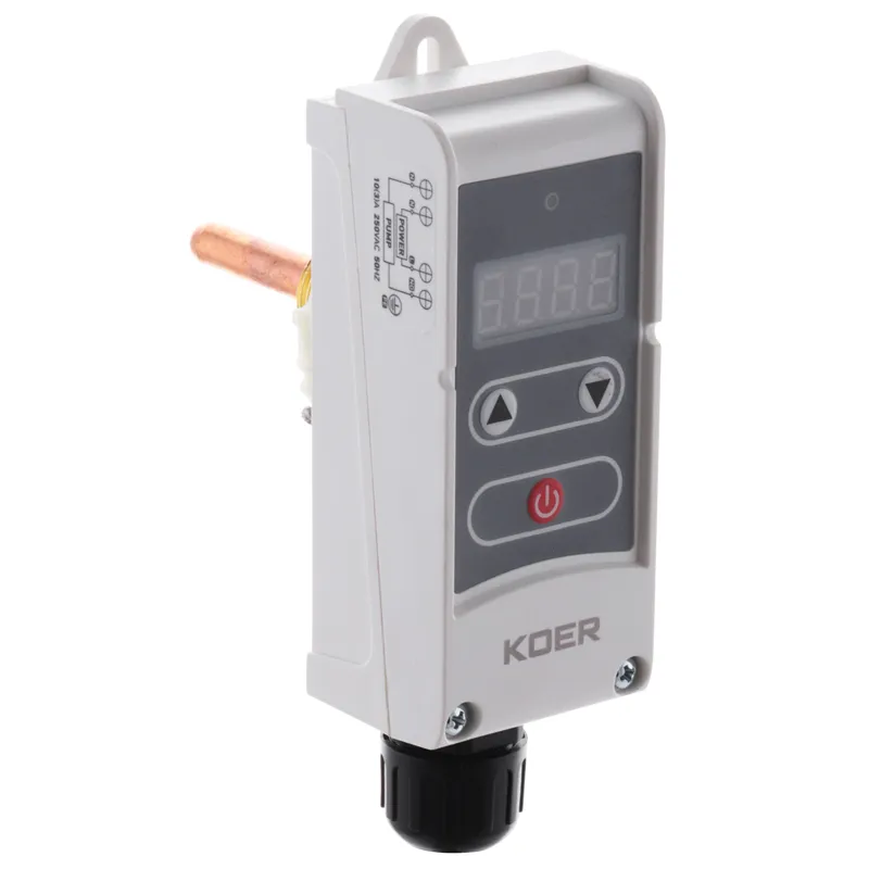 Термостат электрический погружной Koer KR.1353E (+5…+80*C)