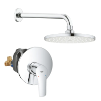 Набор для душа с верхним душем Grohe Eurosmart UA33556003 (33556003+28576000+27541001)