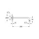 Набор для душа с верхним душем Grohe Eurosmart UA33556003 (33556003+28576000+27541001)