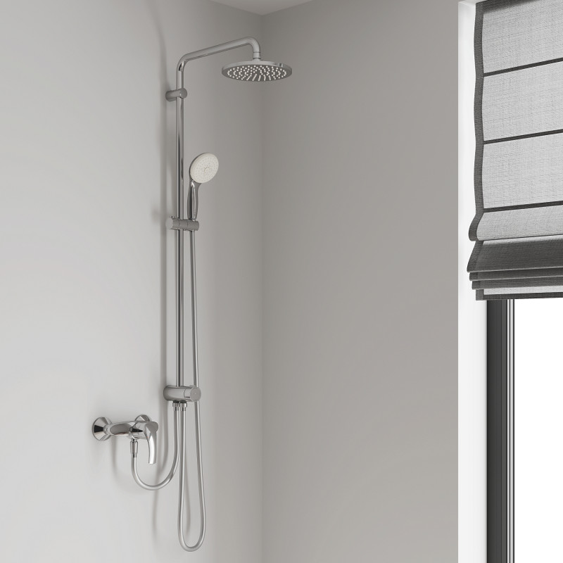Набор для душа с верхним душем Grohe Eurosmart UA33556003 (33556003+28576000+27541001)