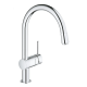 Смеситель для кухни с выдвижным изливом Grohe Minta