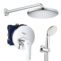 Душевая система скрытого монтажа со смесителем Grohe Eurosmart New Tempesta 250