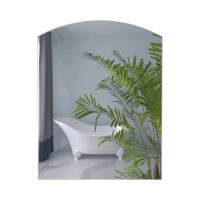 Зеркало настенное Zerix ALIVE MRZ01-450x600 прямоугольное с дугообразным верхом