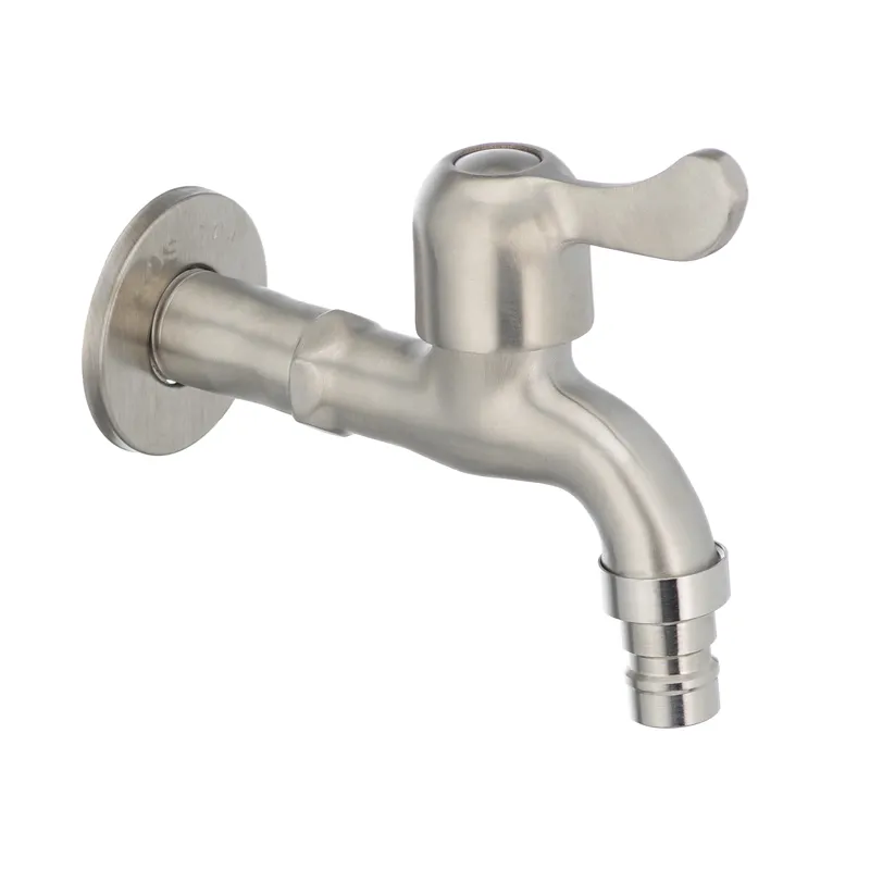 Кран для холодной воды 1/2 Mixxus BIB-03 (нерж. сталь)