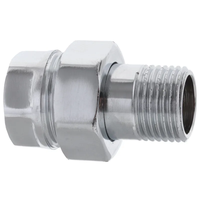 Сгон американка (хром) 1/2" прямой Koer KR.341.chr