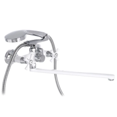 Смеситель для ванны Mixxus Omega 140 White