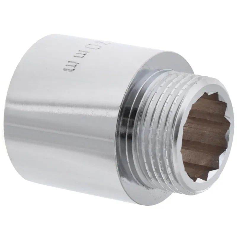 Удлинитель 3/4"-30мм (хром) Koer KF.E08-30.CHR
