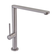 Смеситель для кухни Zerix KFM-011 graphite из нерж. стали SUS304