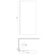 Душова перегородка Koer SR SP02-100x200-TR-07 Walk-In прозоре скло Easy Clean 8мм, графіт (KR