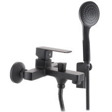 Смеситель для ванны Haiba Kubus 009 Euro Черный