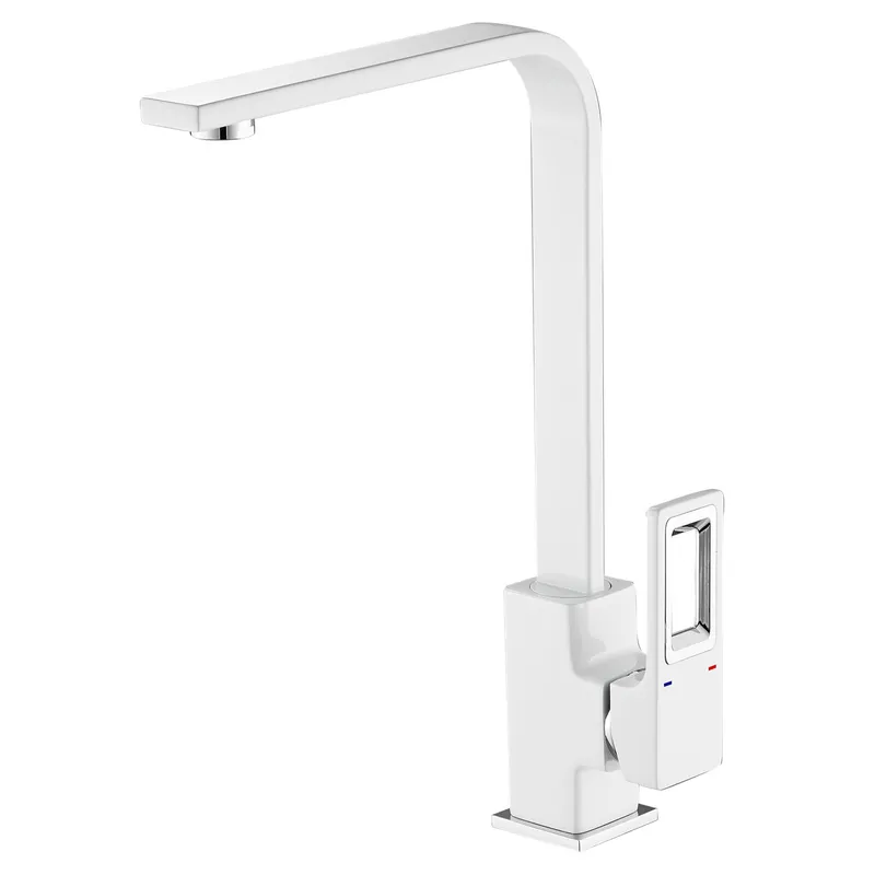 Смеситель для кухни Mixxus Premium DANTE 017 White-Chrome
