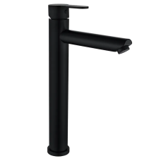 Смеситель для умывальника Zerix DAX-001-A-High Black с нерж. стали SUS304 (Цв. черный)