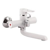 Смеситель для ванны Zerix PUD3 045 белый