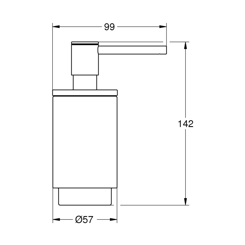 Дозатор рідкого мила Grohe Selection