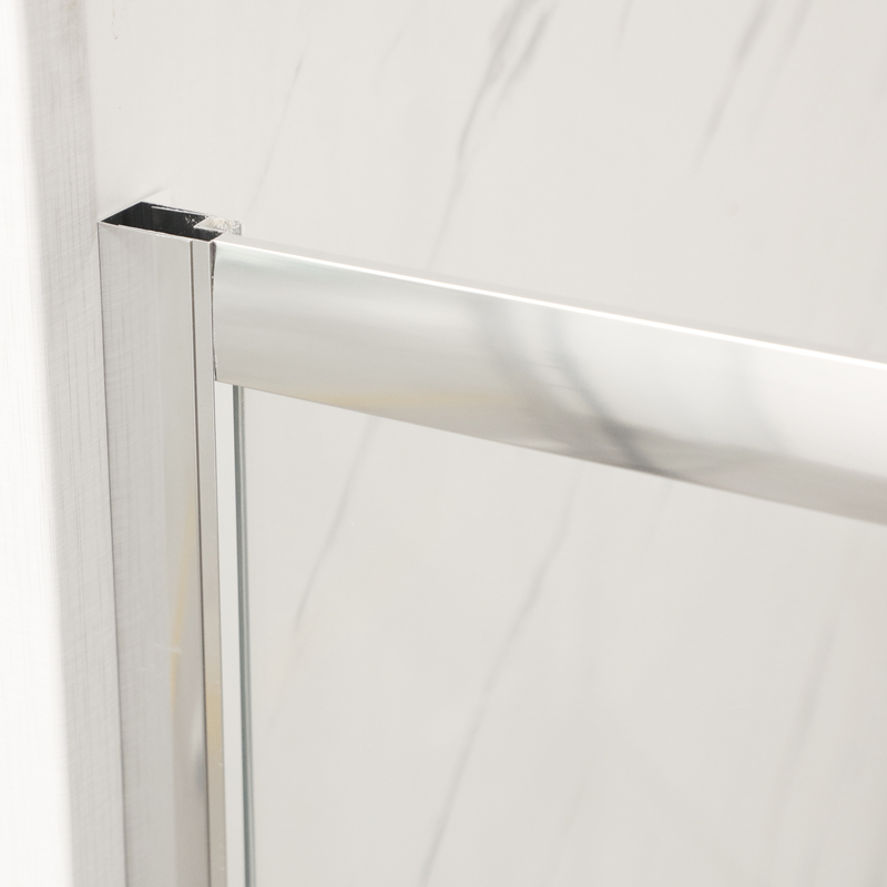 Двері в нішу Mixxus Premium DIVERSE SD01-140x185-TR Хром прозоре скло 5мм