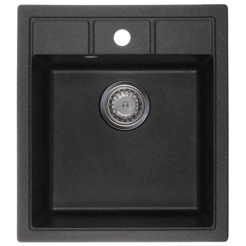 Мойка кухонная Zerix ZS-4651S-03 Черная