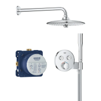 Скрытая душевая система с Euphoria 260 Grohe Grohtherm SmartControl