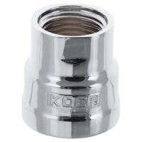 Муфта редукционная 1/2"х3/4" (хром) Koer KF.C0608.chr