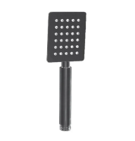 Лейка для душа Mixxus SH-02.SUS Black из нерж. стали SUS304 (упаковка блистер)