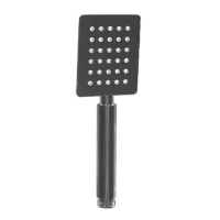 Лейка для душа Mixxus SH-02.SUS Black из нерж. стали SUS304 (упаковка блистер)