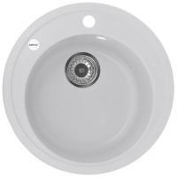 Мойка кухонная Zerix ZS-510R-01 Белая