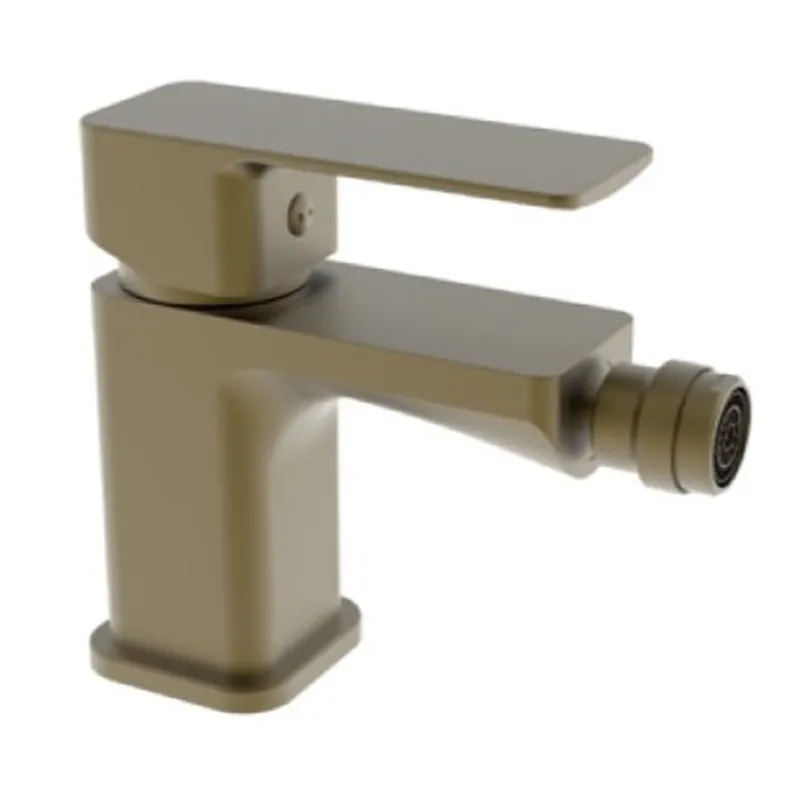 Смеситель гигиенический для биде Haiba KUBUS 002 BRUSHED GOLD