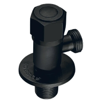 Кран для подключения сантехприборов Mixxus VAL-07-1/2x3/4 Black
