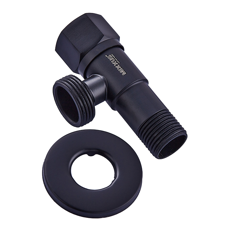 Кран для подключения сантехприборов Mixxus VAL-07-1/2x3/4 Black