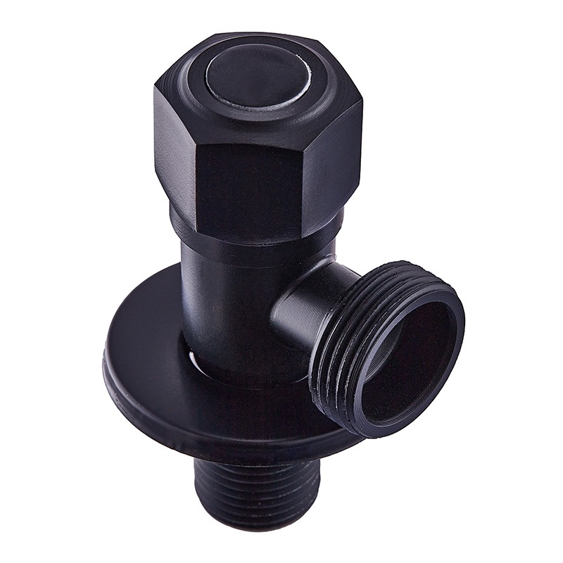 Кран для подключения сантехприборов Mixxus VAL-07-1/2x3/4 Black