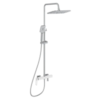 Душевая колонна со смесителем Mixxus Premium Grog 009-J (White)