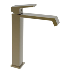 Смеситель для умывальника Haiba GAUDI 001 (HIGH) BRUSHED GOLD