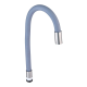 Излив силиконовый для смесителя из нерж. стали SUS304 Mixxus SPO-06.SUS Refl.Gray