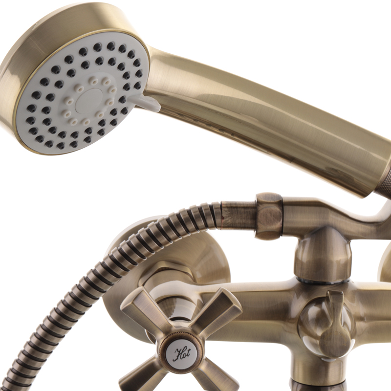 Смеситель для ванны Mixxus Premium Retro Bronze-142