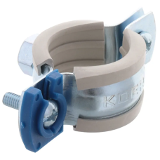 Хомут трубний оцинкований Koer KCB.10.G 3/4" (26-30) сірий
